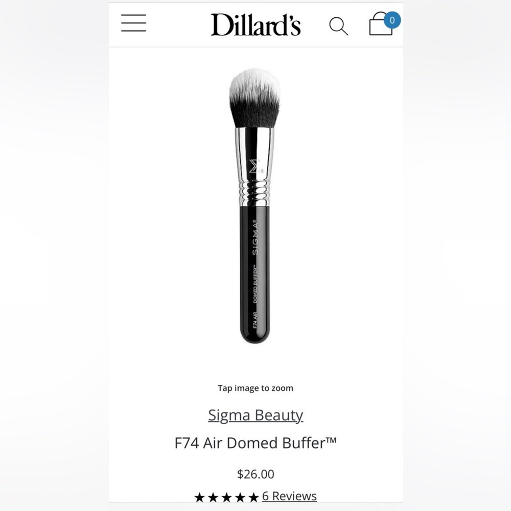 Sigma beauty kabuki makeup brush